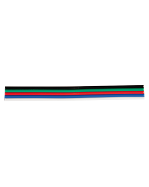 RGBW плосък кабел 5 x 0.5 mm², 50м/ролка LED ленти профили и аксесоари