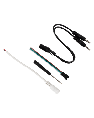 Bluetooth aудио контролер за дигитално RGB LED осветление 5-24V DC, 960 pixels LED ленти профили и аксесоари