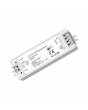 Димeр с управление 0/1-10V, 12-48V DC, 8A LED ленти профили и аксесоари