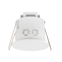 Микровълнов cензор за присъствие и движение за вграждане, 360°, 1200W/600W, 4m, IP54 LED осветление