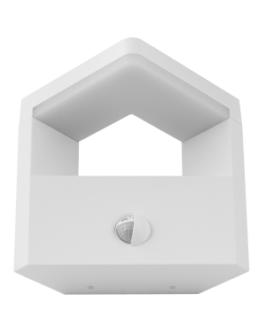 LED лампа с PIR сензор за движение 15W, 4000K, 220-240V AC, IP44 LED осветление