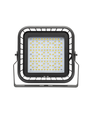 Професионален LED прожектор димиращ 1-10 V DC, 100W, 5000K, 85°x150°, 220V-240V AC, IP66 LED осветление