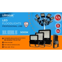Професионален LED прожектор 150W, 5000K, 100V-277V AC, 90°, IP66 LED осветление