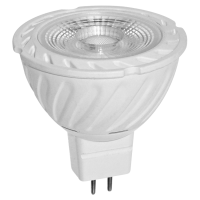LED лампа луничка 6W, MR16, 2700K, 220-240V AC, топла светлина LED крушки