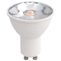 LED лампа луничка 6W, GU10, 2700K, 220V-240V AC, 15°, топла светлина LED крушки