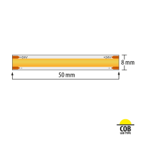 Професионална LED лента 10W/m, 3000K, 24V DC, 320 LEDs/m, COB Професионална LED лента 10W/m, 3000K, 24V DC, 320 LEDs/m, COB LED ленти профили и аксесоари