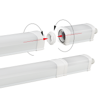 LED аварийна лампа 3W, 5000K, 220-240VAC, IP65 LED осветление