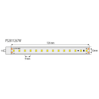 Професионална LED лента със стабилизатор на ток 7.5W/m, 2700K, 48VDC, 112LEDs/m, SMD2835, 10m, IP67 LED ленти профили и аксесоари