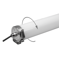 LED цилиндрично индустр. осв. тяло 50W, 4000K, 220V-240V AC, IP69K, IK10 LED осветление