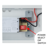 LED индустриално осветително тяло CCT PC, 1.50м, 55W max, 220V-240V AC, IP66 LED осветление