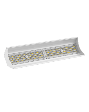 LED линейно индустриално осветително тяло 100W, 100V-277V AC, IP65, Дифузер 2Х25° LED осветление