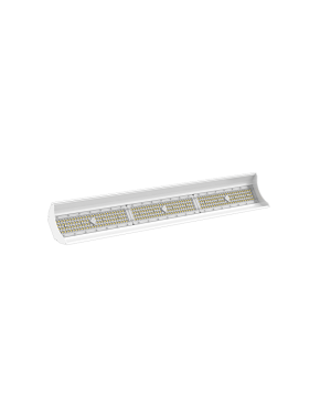 LED линейно индустриално осветително тяло 150W, 5000K, 100V-277V AC, IP65, Дифузер 90° LED осветление