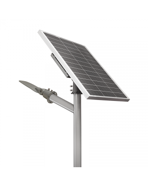 LED улична лампа със соларен панел ∅60, 12W, 4000K, 140°х90°, SMD2835, IP65 LED осветление