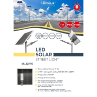 LED улична лампа със соларен панел ∅60, 12W, 4000K, 140°х90°, SMD2835, IP65 LED улична лампа със соларен панел ∅60, 12W, 4000K, 140°х90°, SMD2835, IP65 LED осветление