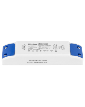 Драйвер, недимиращ за LED осветление, 24W/600mA DC LED ленти профили и аксесоари