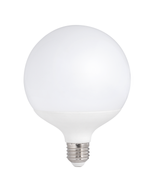 LED лампа топка 15W, E27, 3000K, 220-240V AC, топла светлина LED крушки