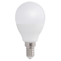 LED лампа топка 7W, E14, 4000K, 220-240V AC, неутрална светлина LED крушки