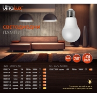 LED лампа топка 3W, E14, 4000K, 220-240V AC, неутрална светлина LED крушки