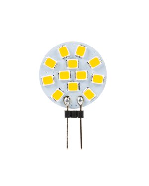 LED лампа 1.5W, G4, 4000K, 12V DC, неутрална светлина, SMD2835, 1 бр. / блистер LED крушки
