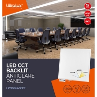 LED панел с ниско ниво на заслепяване UGR<19 600x600 mm, 40W, 3000K/4000K/6000K, 120lm/W, 220V-240V AC, IP44 LED панел с ниско ниво на заслепяване UGR<19 600x600 mm, 40W, 3000K/4000K/6000K, 120lm/W, 220V-240V AC, IP44 LED панели