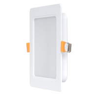 LED панел за вграждане, квадрат, 12W, 4000K, 220-240V AC, неутрална светлина LED панели