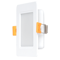 LED панел за вграждане, квадрат, 5W, 4000K, 220-240V AC, неутрална светлина LED панели