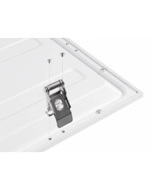 Метални щипки за LED панел, 4 бр. LED панели