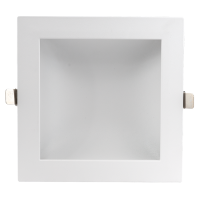 LED луна с индиректна светлина 20W, 2700K, 220-240V AC, топла светлина, квадрат LED осветление