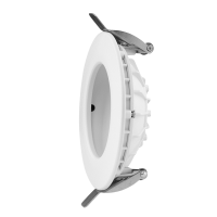 LED луна с индиректна светлина 8W, 4200K, 220-240V AC, неутрална светлина, кръг LED осветление