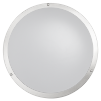 Декоративна LED плафониера 24W, 4200K, сатиниран никел LED осветление