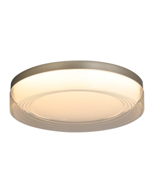 LED димираща ССТ плафониера с дистанционно управление, злато, max.72W, 3000K-6000К LED осветление