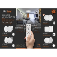 LED димираща CCT плафониера с дистанционно управление, max. 72W, 3000K-6500К LED димираща CCT плафониера с дистанционно управление, max. 72W, 3000K-6500К LED осветление