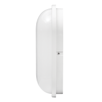 LED плафониера 24W, 4200K, 220-240V AC, неутрална светлина, елипса, IP54 LED осветление