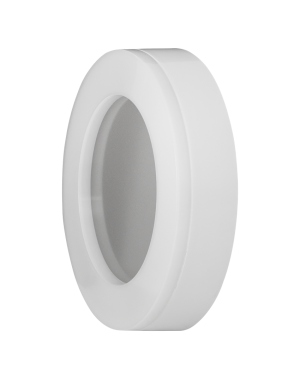 LED водоустойчива плафониера кръг, бяла, 24W, 4000K, 220-240V AC, неутрална светлина, IP65 LED осветление