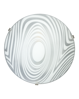 Стъклена плафониера, кръг L11, Е14, IP20 LED осветление