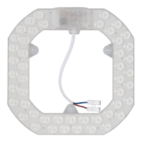 Магнитен LED модул за плафониери с превключвател, 24W, 3000K/4200K/6500K, 220V-240V AC LED осветление