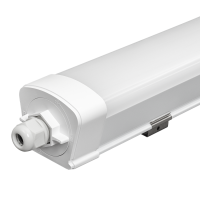 LED slim линейно осветително тяло 1.2m, IK08, 36W, 5000K, 220-240V AC, IP65 LED осветление