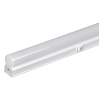 LED линейно осветително тяло Т5 с ключ, 7W, 4200К, 220-2240V AC, IP20, неутрална светлина LED осветление
