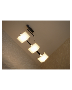 LED осветително тяло, висящо 15W, 2700K, хром, IP20 LED осветление