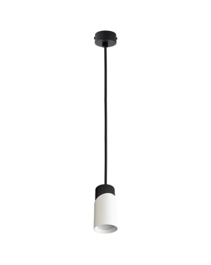 Висящо осветително тяло, GU10, 220-240V AC, черно&бяло LED осветление