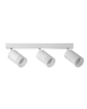 Тяло за таван, стъклено, 3XGU10, 220-240V AC, IP20, бяло LED осветление
