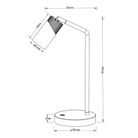 Настолна лампа GU10, 220-240V AC LED осветление
