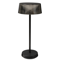 LED димираща презареждаема настолна лампа 2.3W, 3000K, IP44, черна LED димираща презареждаема настолна лампа 2.3W, 3000K, IP44, черна LED осветление