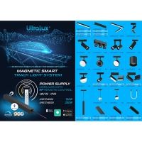 LED магнитно smart линейно осв. тяло 6W, CCT, 48V DC LED магнитно smart линейно осв. тяло 6W, CCT, 48V DC LED осветление