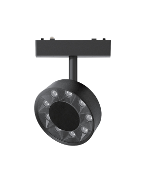 LED магнитен smart спот, кръг 9W, CCT, 48V DC LED осветление