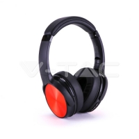 Bluetooth Слушалки Ротация 500mAh Червени Bluetooth слушалки