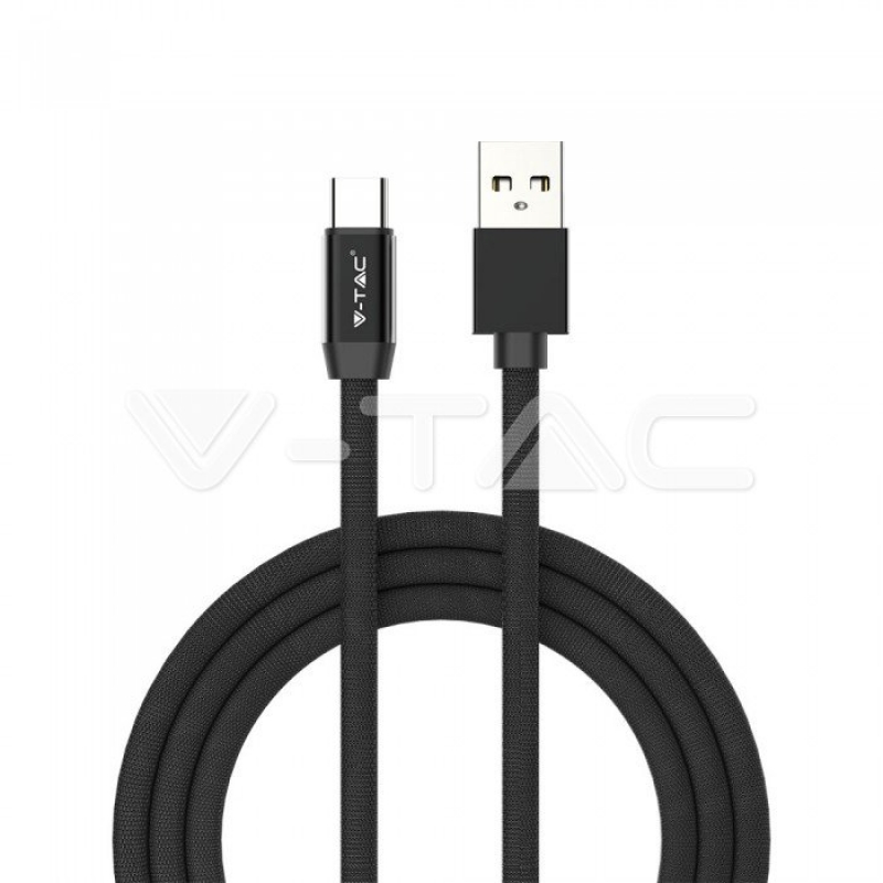 1 M Type C USB Кабел Черен - Ruby Серия Микро USB Кабели