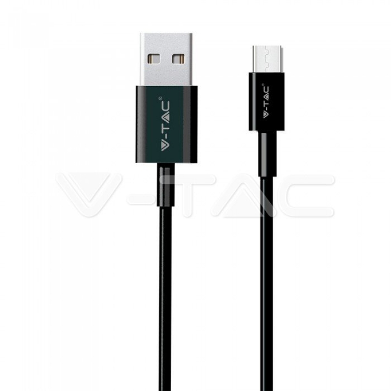 1 M Type C USB Кабел Черен - Silver Серия Микро USB Кабели