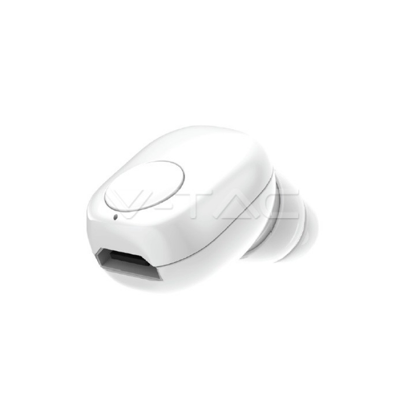 Bluetooth Слушалка 55mAh Бяла Bluetooth Слушалка 55mAh Бяла Bluetooth слушалки
