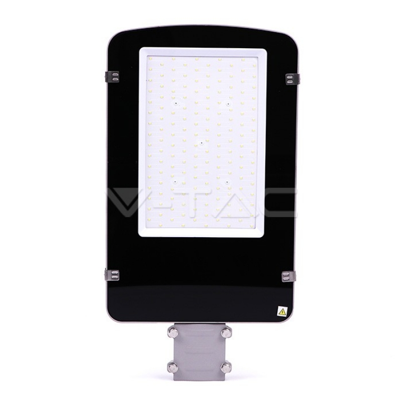 LED Улична Лампа SAMSUNG ЧИП - 100W Сиво Тяло 6400К LED улично осветление